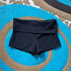 Active Basic Women's Black Athletic Shorts